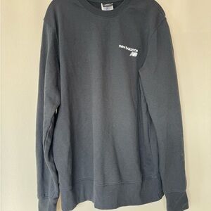 New Balance Men's Charcoal Crewneck Sweater